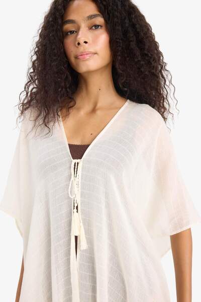 DeFacto Fall in Love Regular Fit Baumwoll-Kimono Z0696AZ25SP