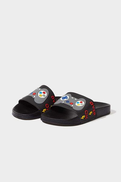 DeFacto Boy's High Sole Jean Slippers F0119A825Sm