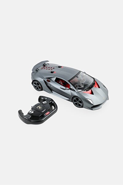 Rastar 1/14 Scale Lamborghini Sesto Elemento RC Car, Dark Grey