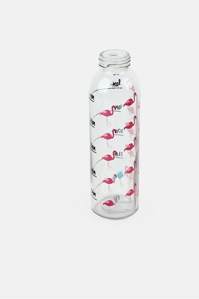 Kitchen Craft Flamingo Ava And I Water Bottle 500ml, Multicolor