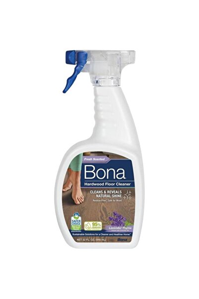 Generic بخاخ منظف الأرضيات الخشبية برائحة اللافندر والزعتر من بونا، خالٍ من ا...