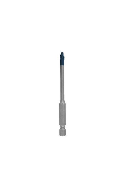 Generic مثقاب بوش الخبير من السيراميك الصلب Hex-9 باللونين الفضي والأزرق مقاس 5 × 90 مم JE2 608 900 589