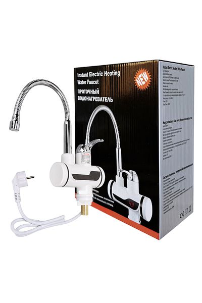 FİAPFO Electric Faucet with Digital Display Instant Hot Water for Kitchen or Bathroom, Fast Heating