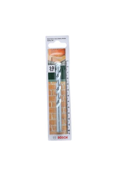 Generic مثقاب البناء المقاوم للصدمات من بوش، فضي، مقاس 10 × 120 مم، JE2 609 255 440