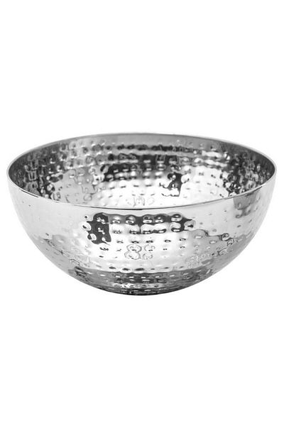 Generic وعاء سلطة من الفولاذ المقاوم للصدأ مطروق من Secret de Gourmet باللون الفضي مقاس 29 سم 154007E
