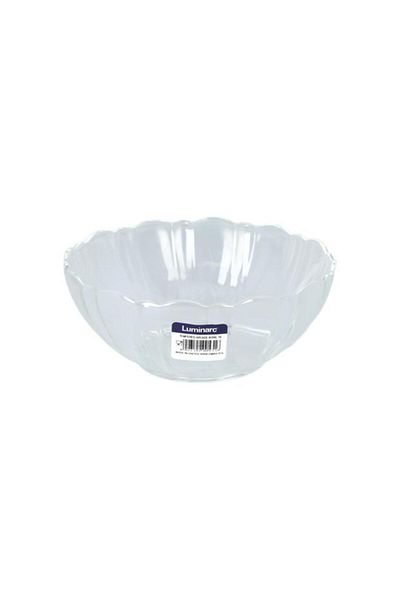 Generic وعاء سلطة لومينارك أركيد عالي الجودة من الزجاج المقوى الشفاف مقاس 23 سم N2608