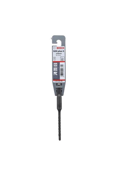 Generic مثقاب بوش SDS Plus-5 ذو الحفر السلس، فضي، 5 × 115 مم، JE1 618 596 164