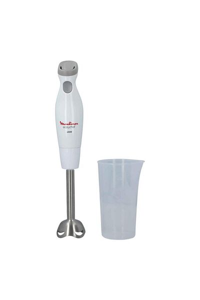 Generic Moulinex 450W 2-Speed Hand Blender White 0.8 Liter DD451127