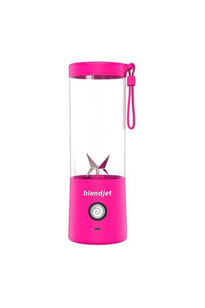 Generic blendjet V2 BPA-Free USB-Rechargeable Portable Blender Hot Pink and Clear 475ml BJ-2-HOTPINK
