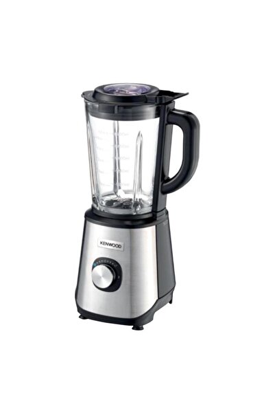 Generic خلاط زجاجي كينوود 1000 واط بسرعتين ووظيفة النبض، لون رمادي وأسود، سعة...