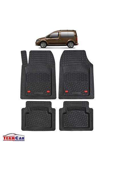 TEAMCAR ® Car Mats Tray Type Volkswagen Caddy 4 (SA) Van, Combi (2015–2020)