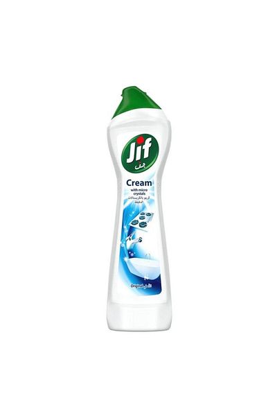 Generic Jif Lac Regular Pearl Kitchen Cleaner Cream with Micro Crystals Clear 500ml 67367129