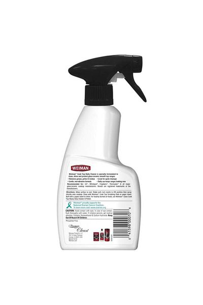 Generic Weiman Apple Scented Non-Abrasive Cooktop Daily Cleaner Spray for Light Cleanups 355ml