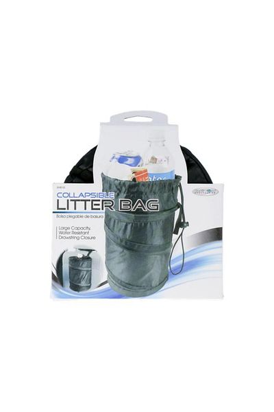 Generic Custom Collapsible Car Trash Bag Black