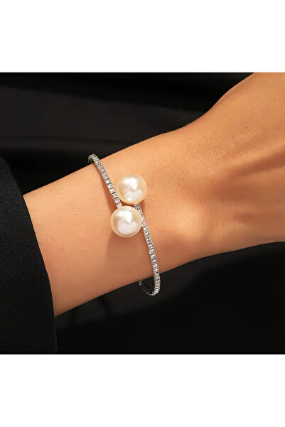 DIERA سوار بتصميم لؤلؤي أنيق لا يسبب التعتيم