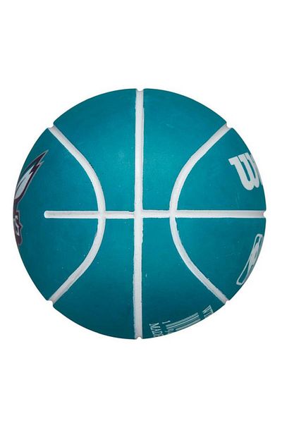 Generic Wilson NBA Charlotte Hornets Super Mini Dribbler Basketball Teal and White WTB1100PDQCHA