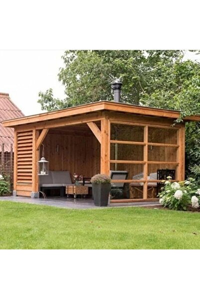 STELL Ahşap Kış Bahçesi 4.00 x 3.00 m 1.kalite malzeme işçilik