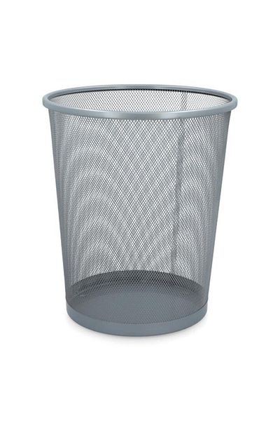 Generic Seville Mesh Trash Can Grey 22 Liter