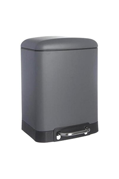 Generic Five Simply Smart Removable Inner Bucket Pedal Bin with Lid Grey 6Liter 138059H