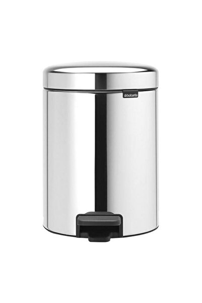 Generic brabantia Newicon Odour-Proof Sturdy Non-Slip Pedal Bin Silver 5 Liter