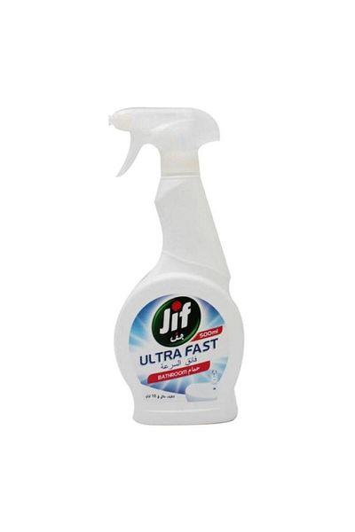 Generic Jif Ultra Fast Antibacterial Toilet Cleaner Spray Clear 500ml 69586060