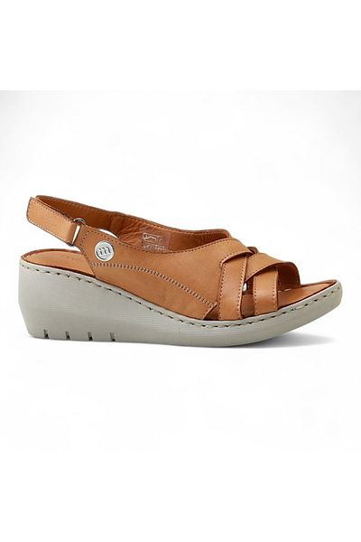 Mammamia D24Ys-1385 Genuine Leather Women's Sandals