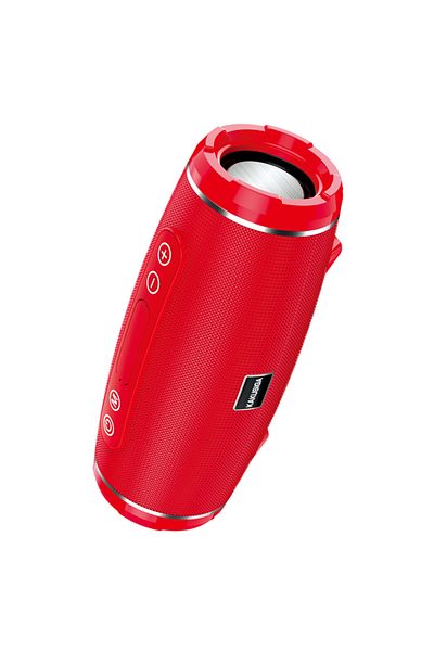 REDz Accessories KSC-600 Portable Speaker, 1200mAh Battery, Bluetooth 5.0, 4 Hours Battery Life, Red