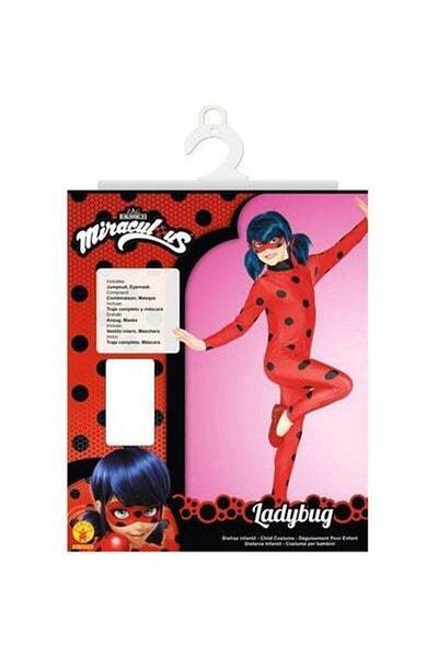 HALAMODO Miraculous Printed Ladybug Themed Party Fancy Dress Cosplay Costume For Kids