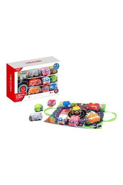 HALAMODO 10-Piece Cloth Car And Mat Set