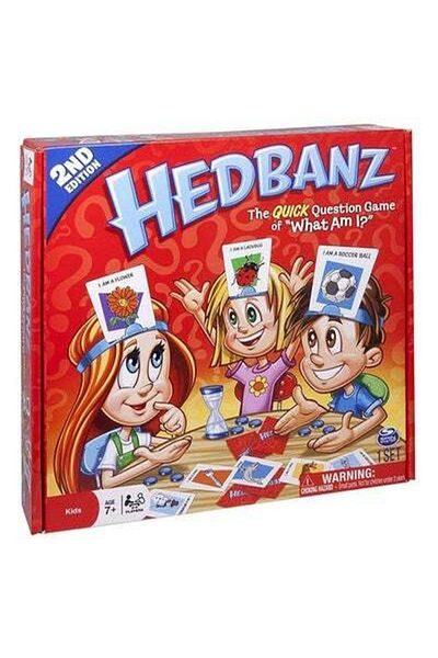 HALAMODO HedBanz Quick Question Guessing Game 6039874 27.2x26.8x4.8cm