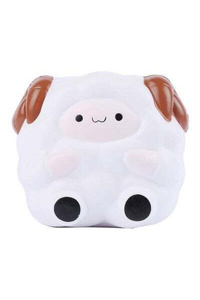 HALAMODO Jumbo Kawaii Lamb Squishy Toy 4.7inch