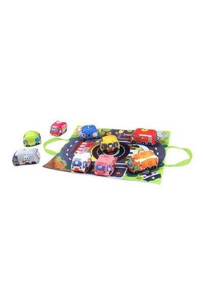 HALAMODO 10-Piece Cloth Car And Mat Set