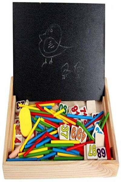 HALAMODO Montessori Children Mathematics Teaching Box