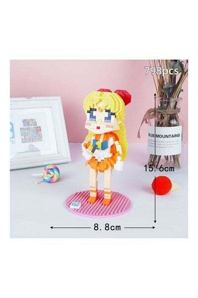 HALAMODO 798-Pieces Mikoto Stacking Block Toy