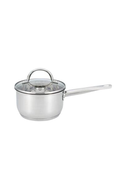 Generic PARFAIT Durable Stainless Steel Ergonomic Handle Sauce Pan with Lid C...