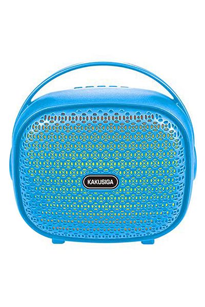 REDz Accessories Boxă portabilă KK-6102, baterie de 1500mAh, Bluetooth 5.3, putere 8W, albastră