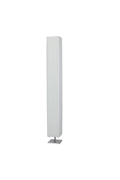 Generic مصباح أرضي LED بتصميم بسيط وأنيق من دلتا آرت، 220 فولت، E27، مصنوع من مادة البولي إيثيلين، أبيض