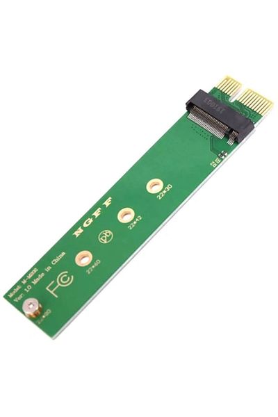 verk group Adaptor M.2 NVMe pentru PCI-e x1 unitati M2 acceptate 2230, 2242, 2260, 2280