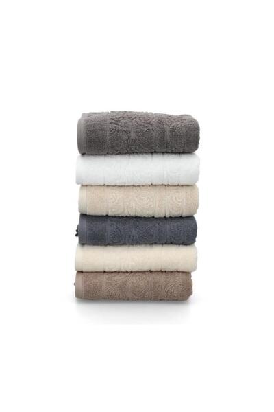 Generic Cannon Highly Absorbent and Quick Drying Jacquard Hand Towel Zinc 50 x 100cm