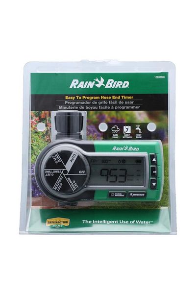 Generic Rain Bird Large Screen Displays Easy To Program Hose End Timer 1ZEHTMR