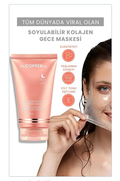 The Copper Co Peelable Collagen Night Mask 50 ml