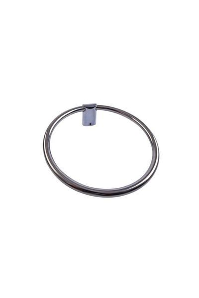 Generic TATAY Ronda Stainless Steel Glossy Finish Towel Ring Silver 6646600