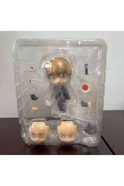 BANDAI 1922 No Box Anime Figure 1922 Mob Psycho 100 III Arataka Reigen 1913 Shigeo Kageyama Action Figure M