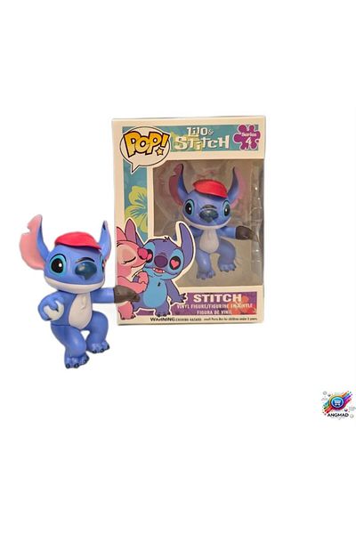 Lilo & Stitch Stitch Figurine, ANGMAD, 7x5cm, BPA free, Ages 3+