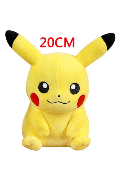 BANDAI 02 Pokemon Plush Stuffed Toy Pikachu Charizard Gengar Genuine Plush Doll Soft Kawaii Cartoon Toys fo