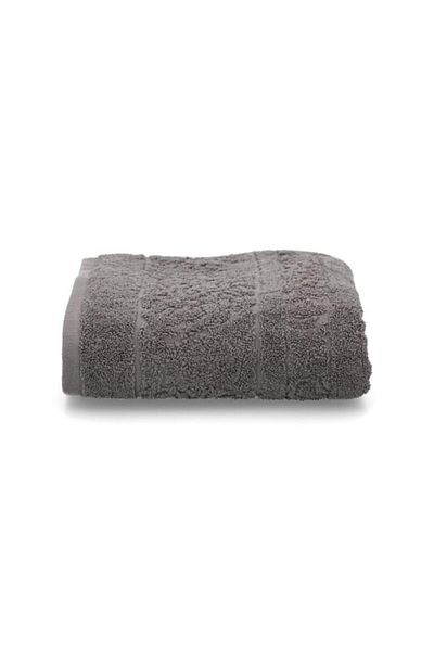 Generic Cannon Highly Absorbent and Quick Drying Jacquard Hand Towel Zinc 50 x 100cm