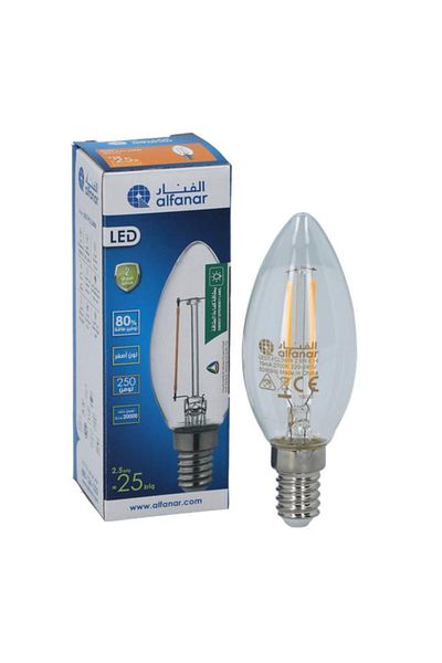 Generic AL FANAR 2.5W 2700K Clear Filament LED Bulb