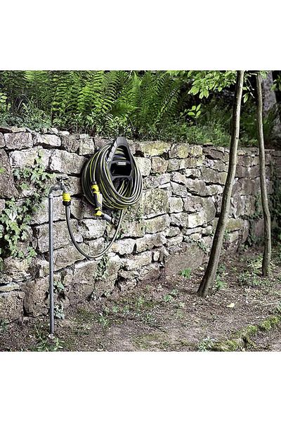 Generic خرطوم KARCHER Performance Plus باللون الرمادي والأصفر، 25 مترًا × 3/4 بوصة، JE2.645-322