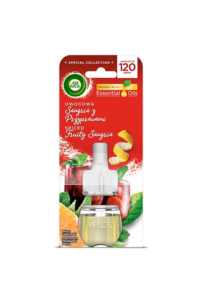 Air Wick Air Wick electric room freshener scented oil refill, Sangria, 19 ml