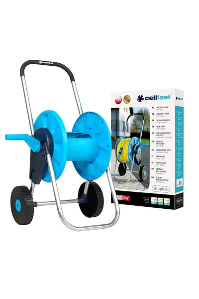 Cellfast Garden Hose Cart, 1/2"-45 M, 3/4"-20 M,